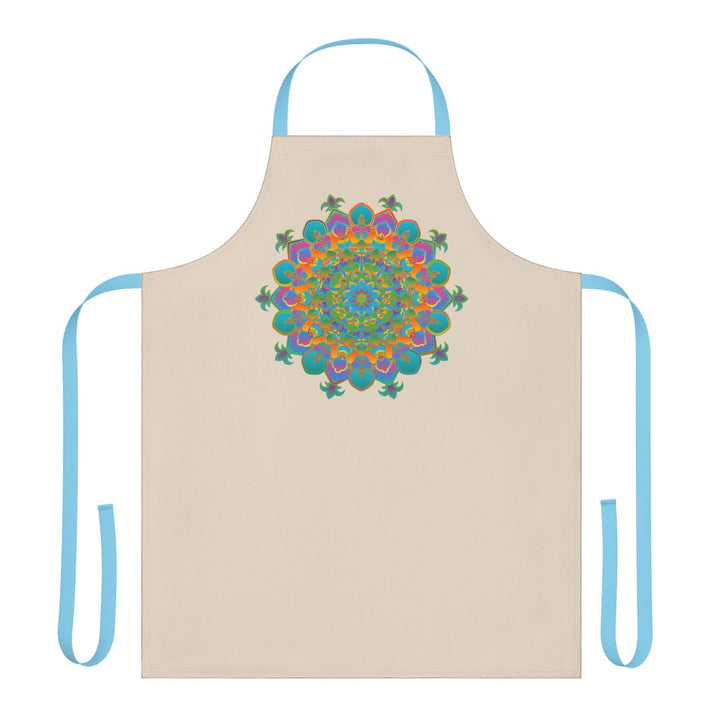 Mandala Art Apron - Colorful & Intricate All Over Prints - Blululi