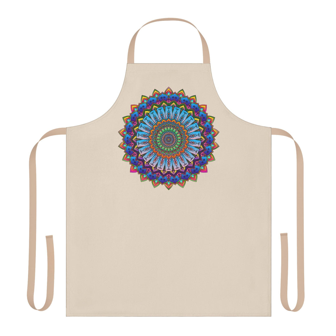 Mandala Art Apron - Colorful & Intricate All Over Prints - Blululi