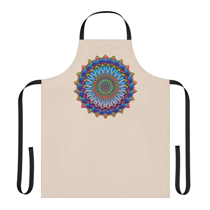 Mandala Art Apron - Colorful & Intricate All Over Prints - Blululi