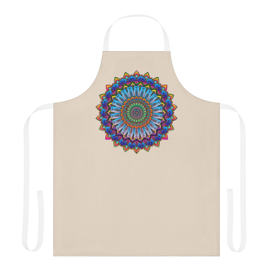 Mandala Art Apron - Colorful & Intricate All Over Prints - Blululi