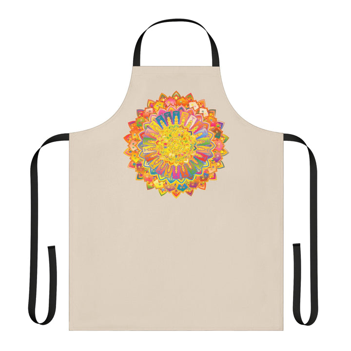 Mandala Art Apron - Colorful & Intricate All Over Prints - Blululi