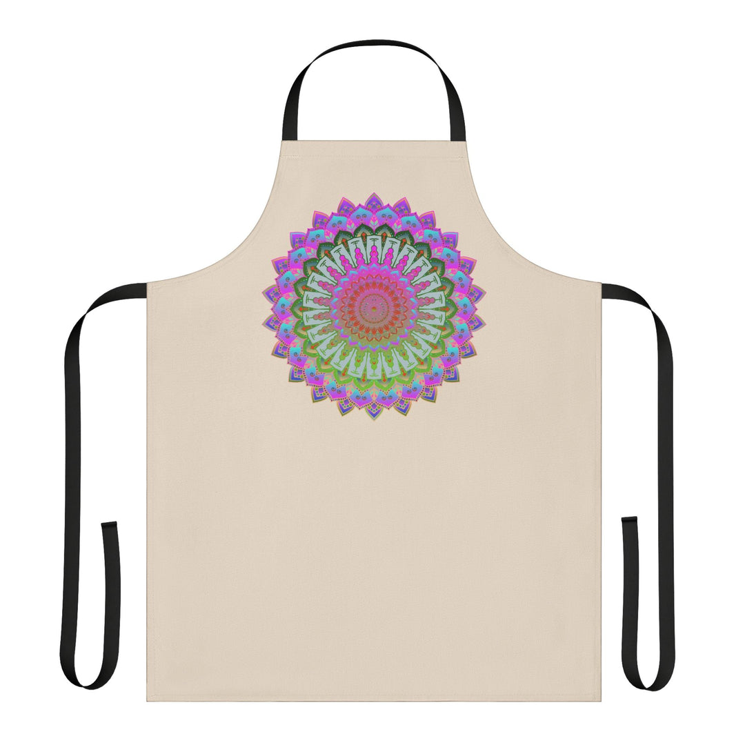 Mandala Art Apron - Colorful & Intricate All Over Prints - Blululi