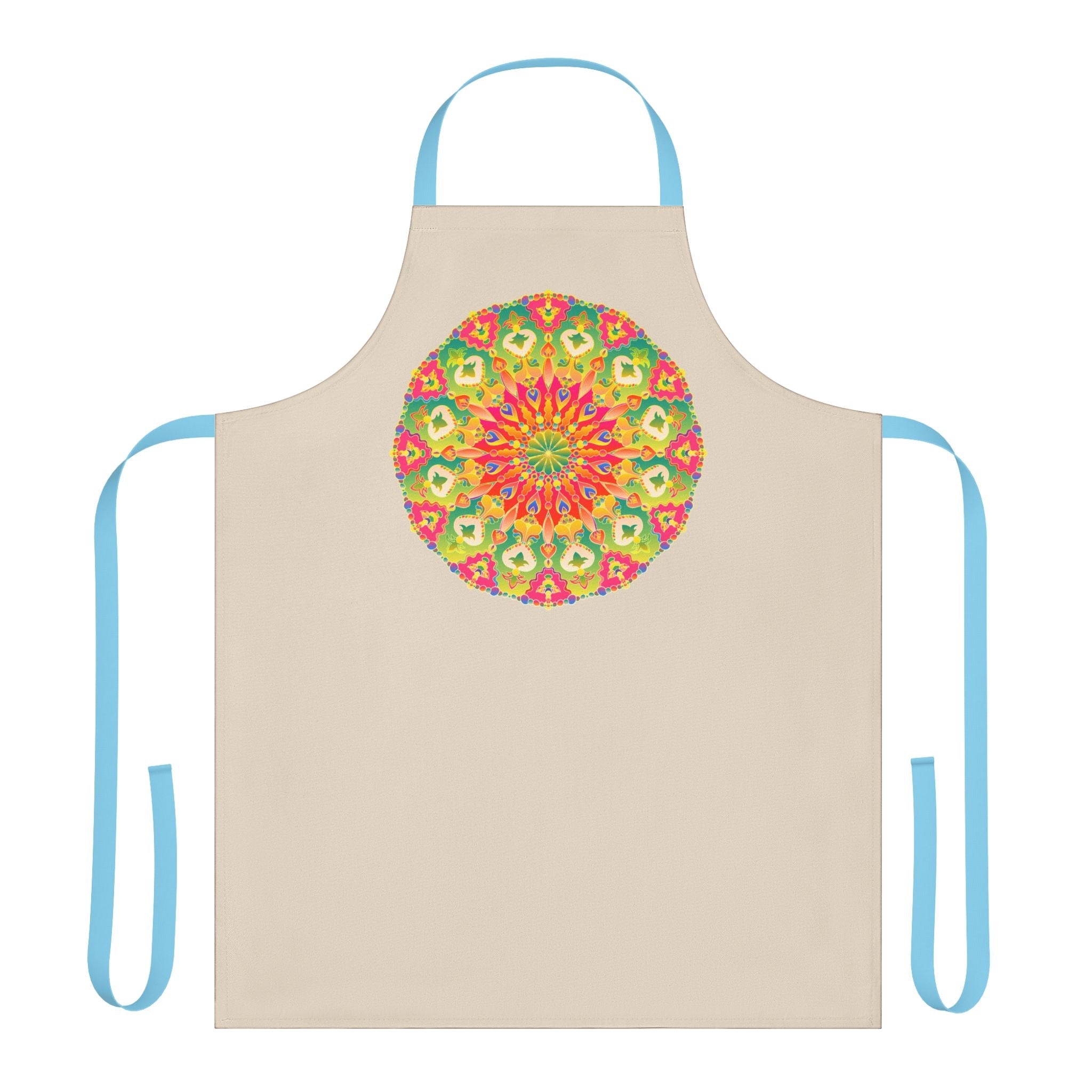 Mandala Art Apron - Colorful & Intricate All Over Prints - Blululi