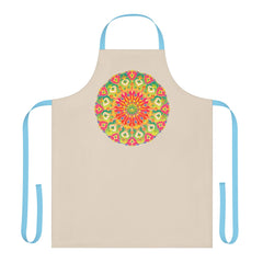 Mandala Art Apron - Colorful & Intricate All Over Prints - Blululi