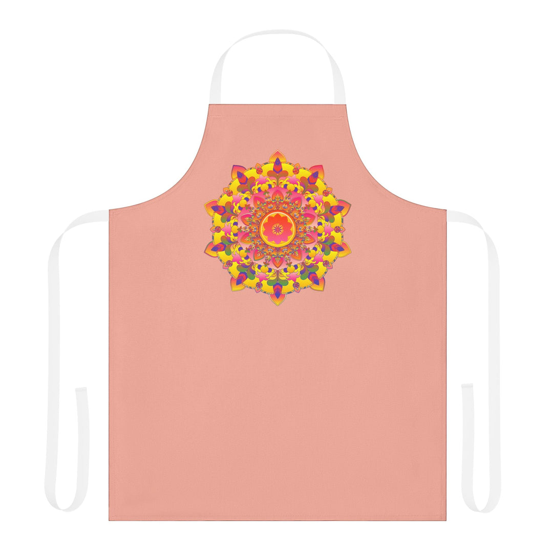 Mandala Art Apron - Colorful & Intricate All Over Prints - Blululi