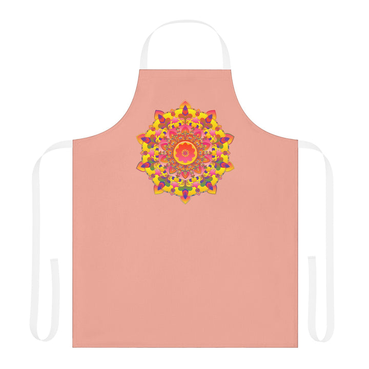 Mandala Art Apron - Colorful & Intricate All Over Prints - Blululi