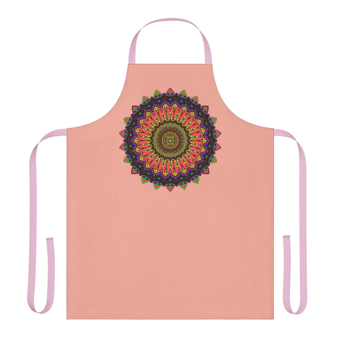 Mandala Art Apron - Colorful & Intricate All Over Prints - Blululi