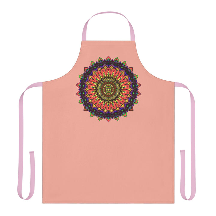 Mandala Art Apron - Colorful & Intricate All Over Prints - Blululi