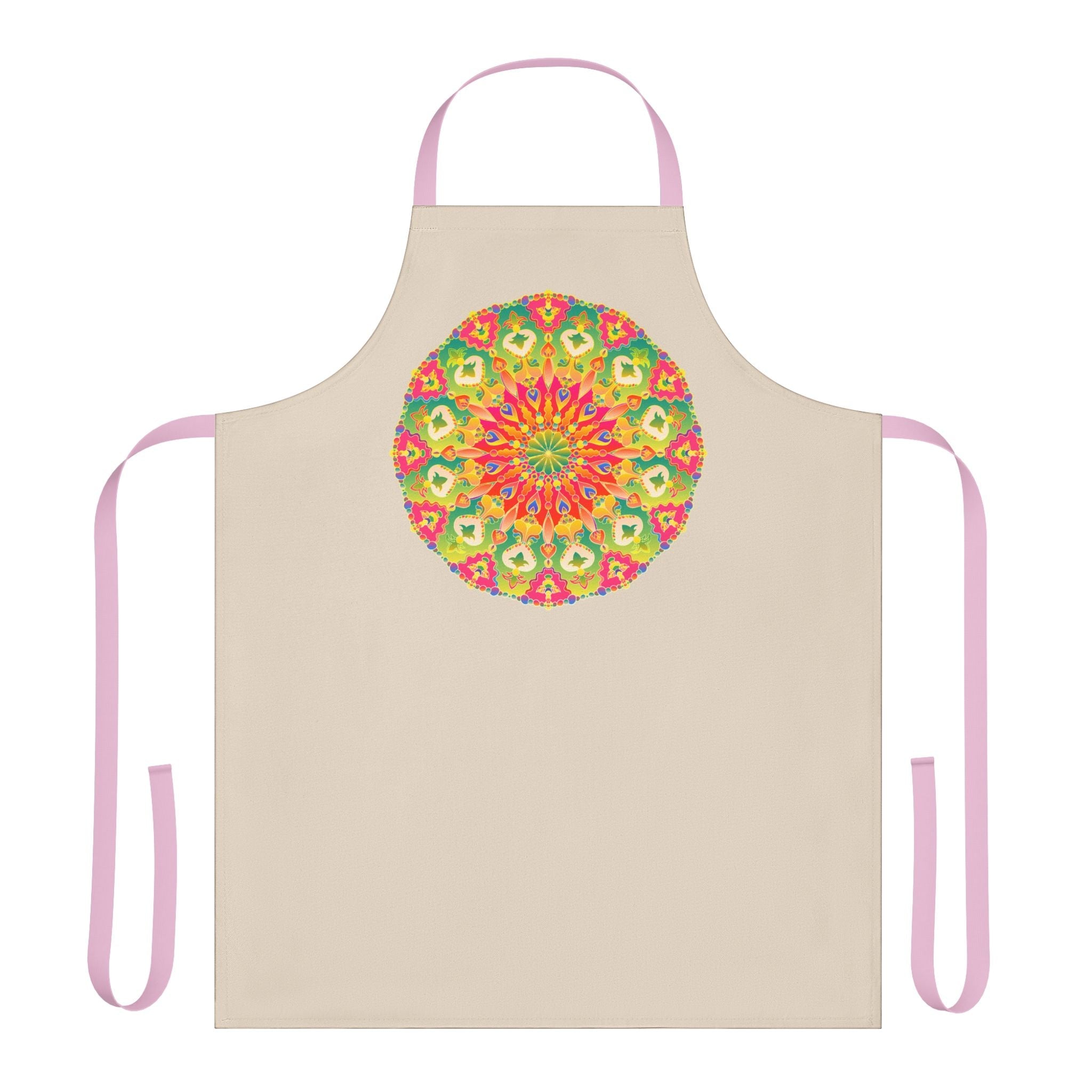 Mandala Art Apron - Colorful & Intricate All Over Prints - Blululi