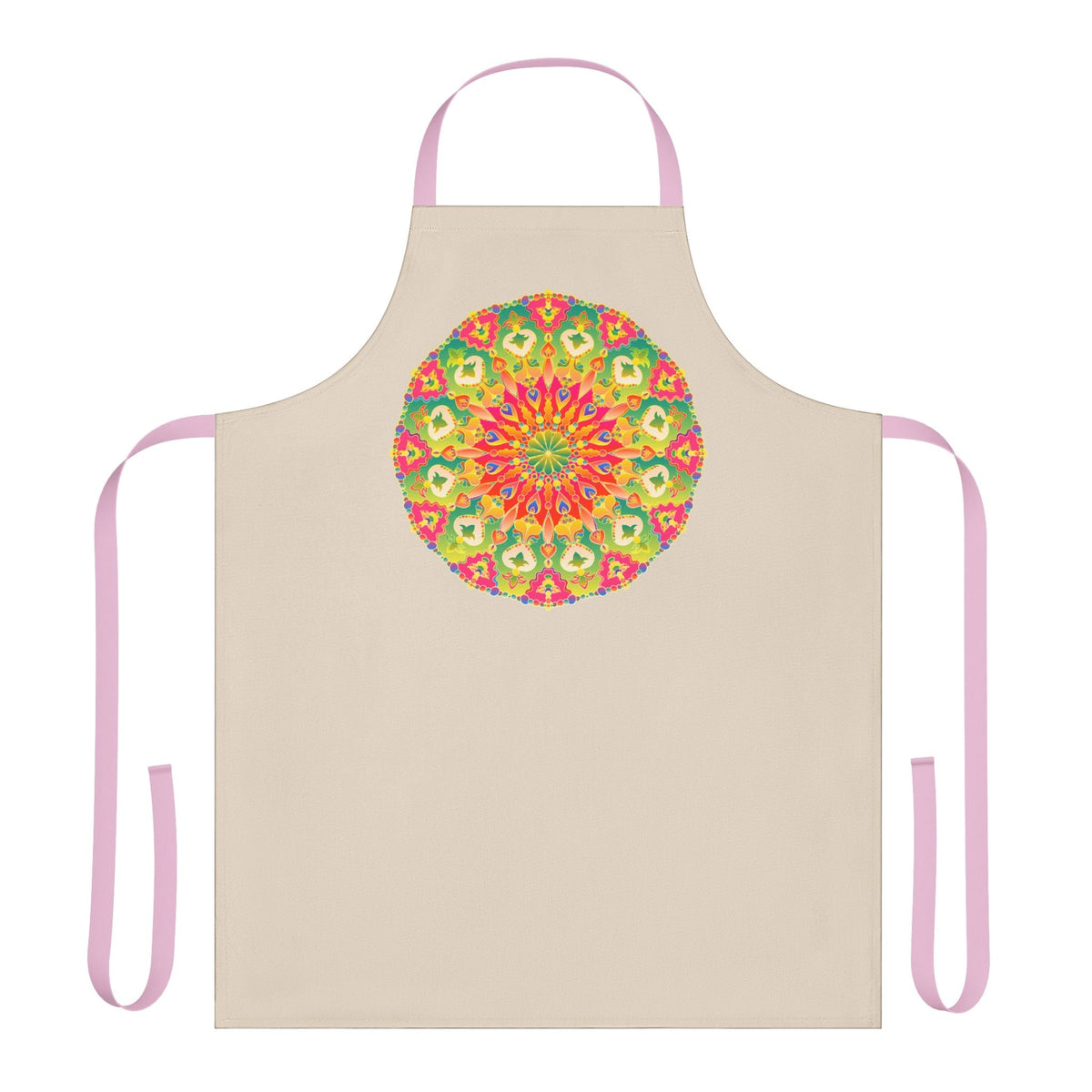 Mandala Art Apron - Colorful & Intricate All Over Prints - Blululi