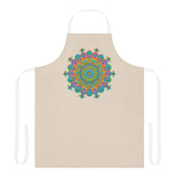 Mandala Art Apron - Colorful & Intricate All Over Prints - Blululi