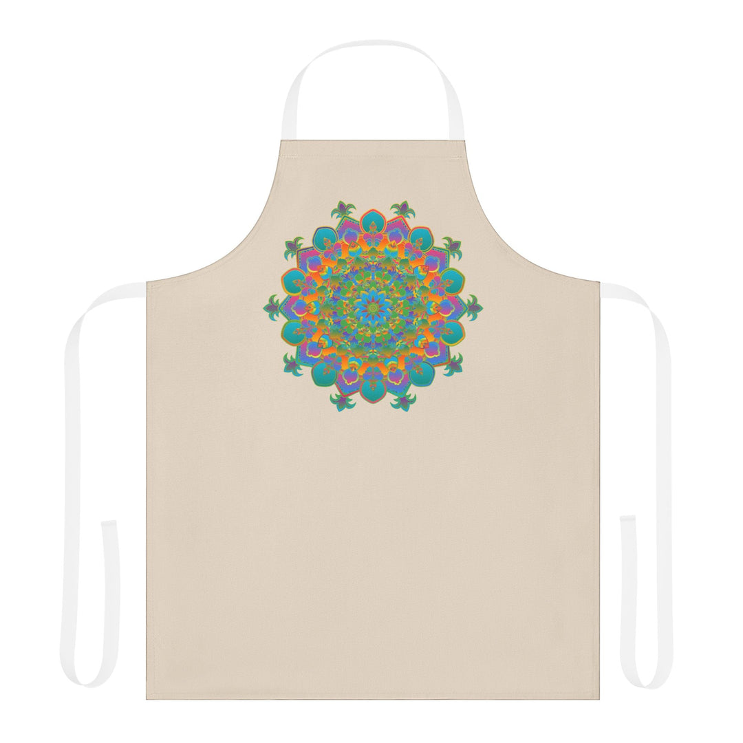 Mandala Art Apron - Colorful & Intricate All Over Prints - Blululi