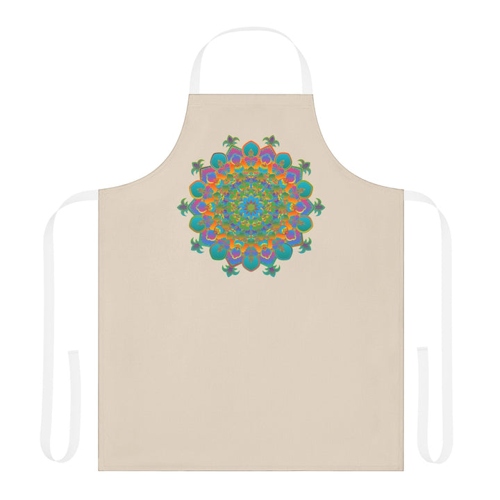 Mandala Art Apron - Colorful & Intricate All Over Prints - Blululi