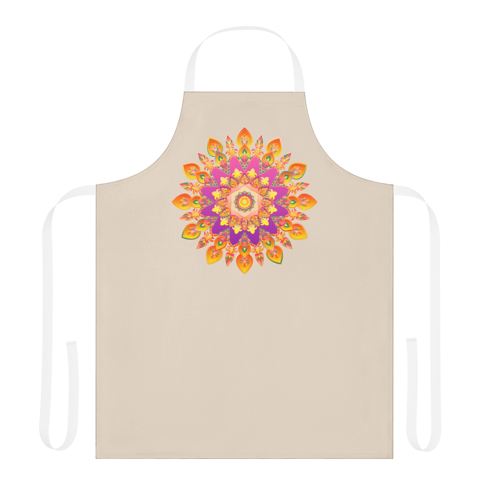 Mandala Art Apron - Colorful & Intricate All Over Prints - Blululi