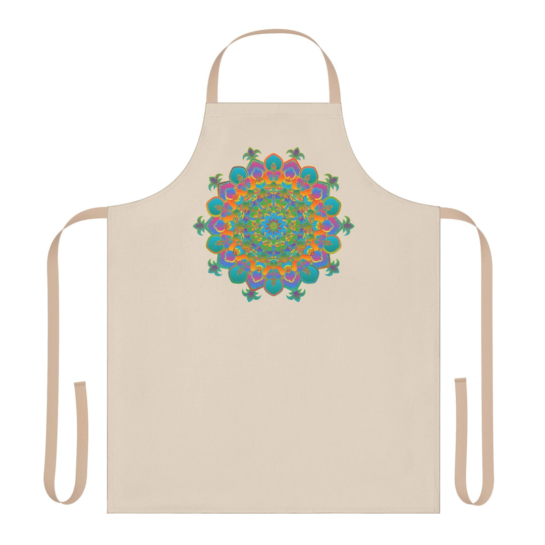 Mandala Art Apron - Colorful & Intricate All Over Prints - Blululi