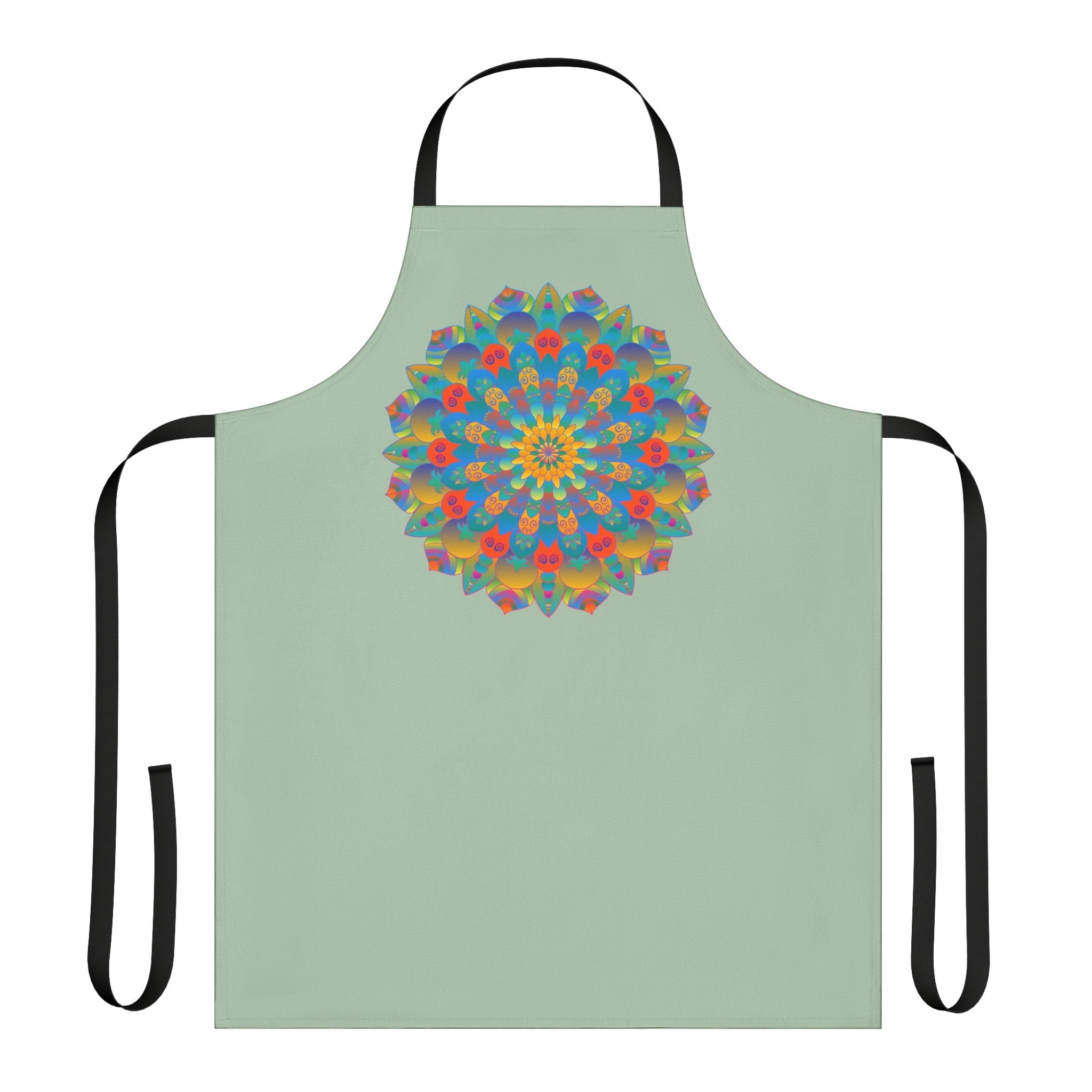 Mandala Art Apron - Colorful & Intricate All Over Prints - Blululi