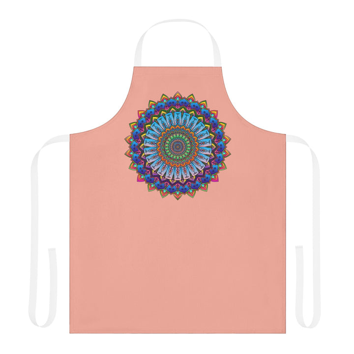 Mandala Art Apron - Colorful & Intricate All Over Prints - Blululi