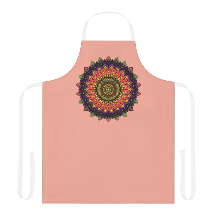 Mandala Art Apron - Colorful & Intricate All Over Prints - Blululi