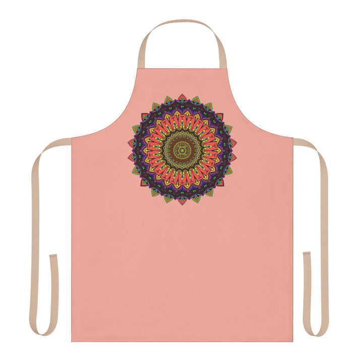 Mandala Art Apron - Colorful & Intricate All Over Prints - Blululi