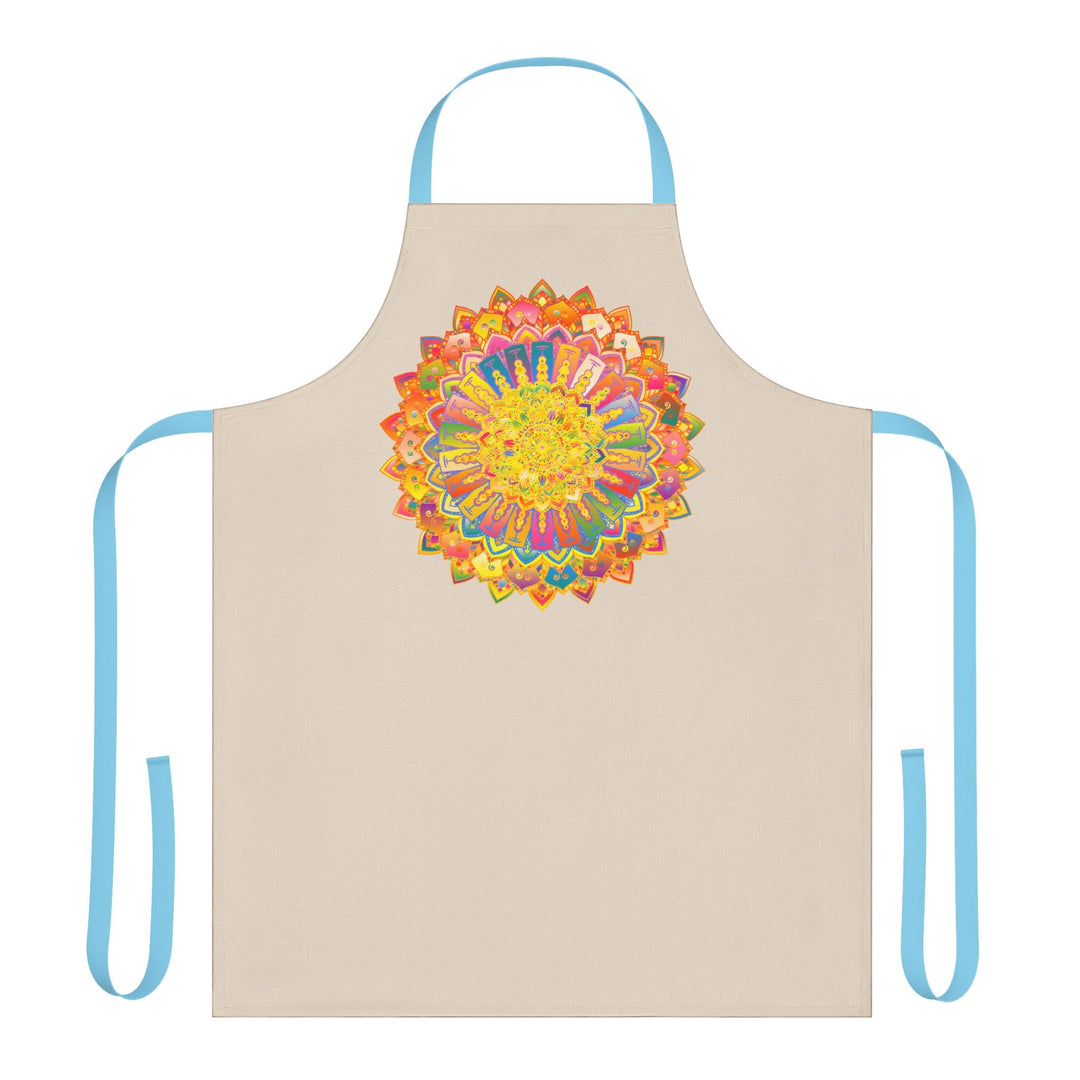 Mandala Art Apron - Colorful & Intricate All Over Prints - Blululi