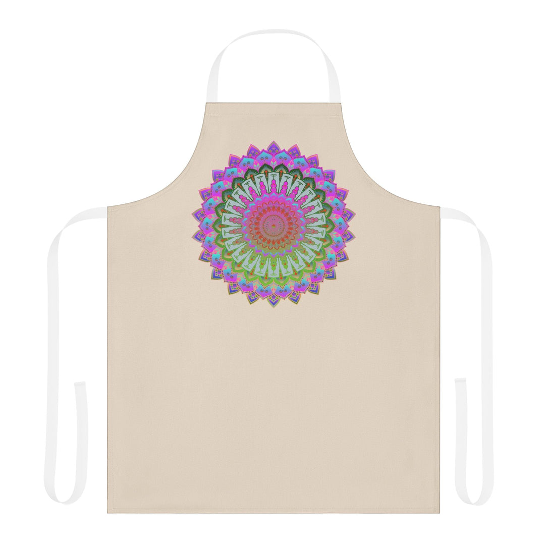 Mandala Art Apron - Colorful & Intricate All Over Prints - Blululi