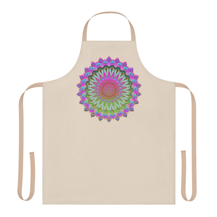 Mandala Art Apron - Colorful & Intricate All Over Prints - Blululi