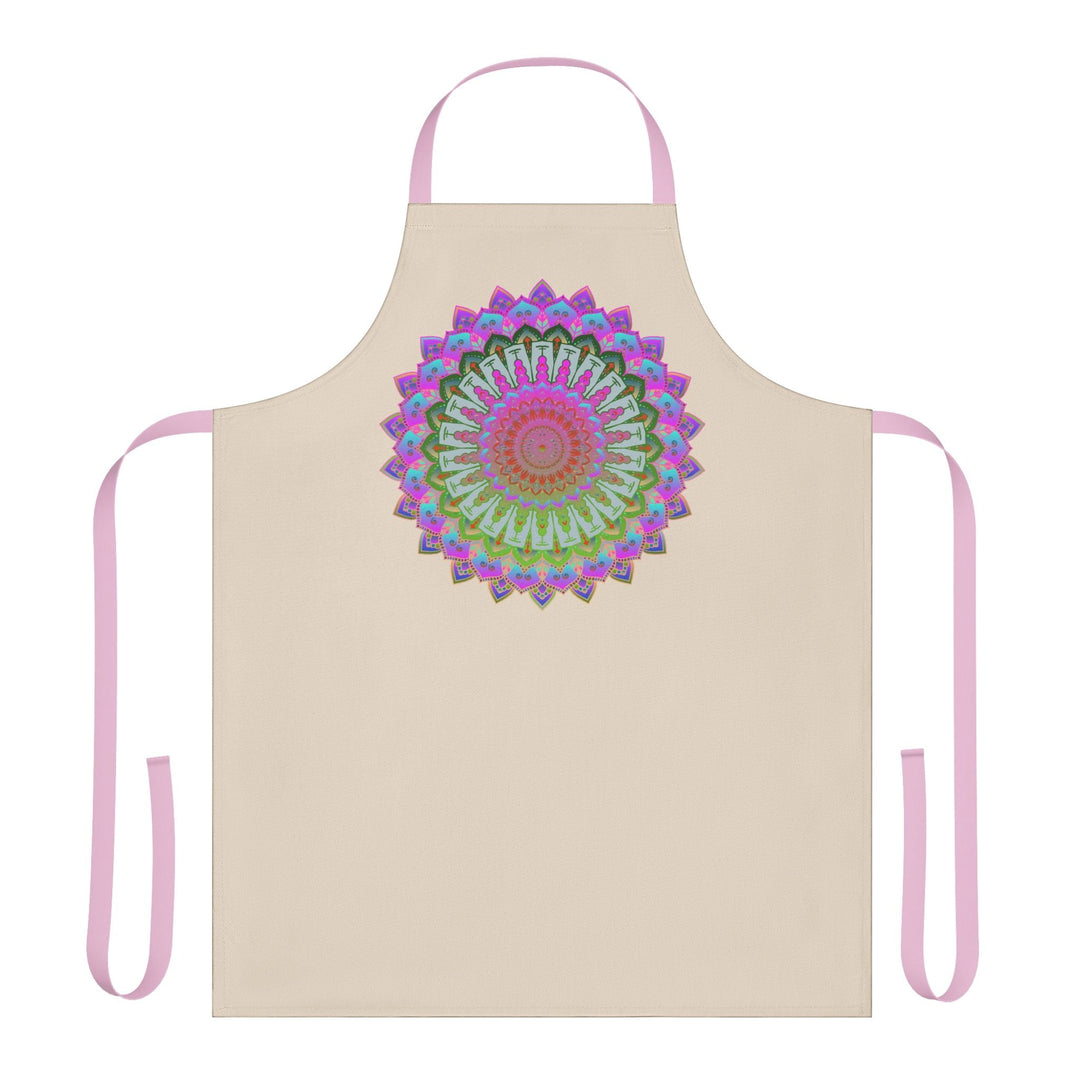 Mandala Art Apron - Colorful & Intricate All Over Prints - Blululi