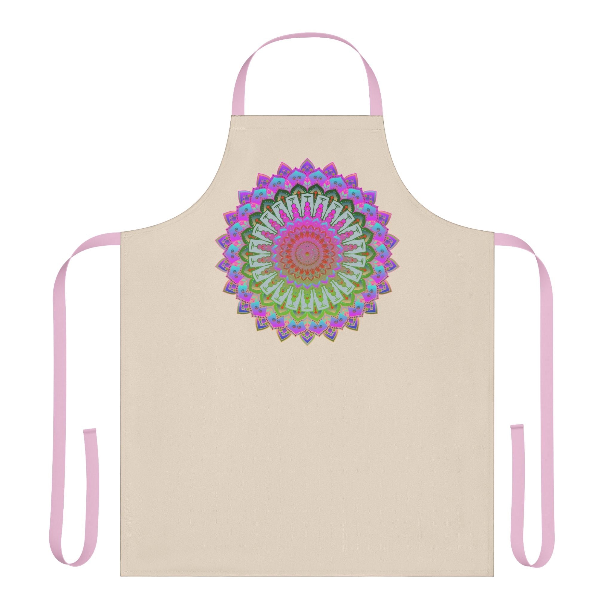 Mandala Art Apron - Colorful & Intricate All Over Prints - Blululi