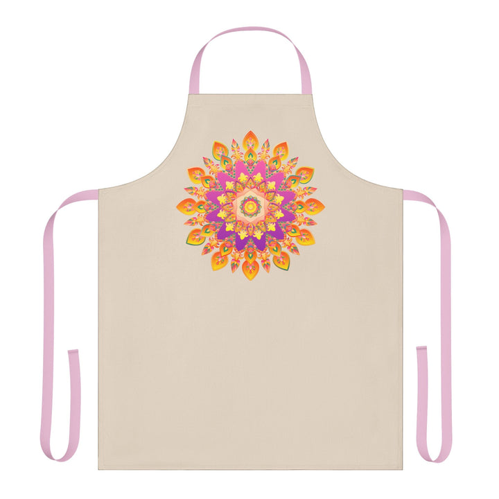 Mandala Art Apron - Colorful & Intricate All Over Prints - Blululi