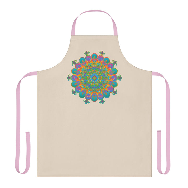 Mandala Art Apron - Colorful & Intricate All Over Prints - Blululi