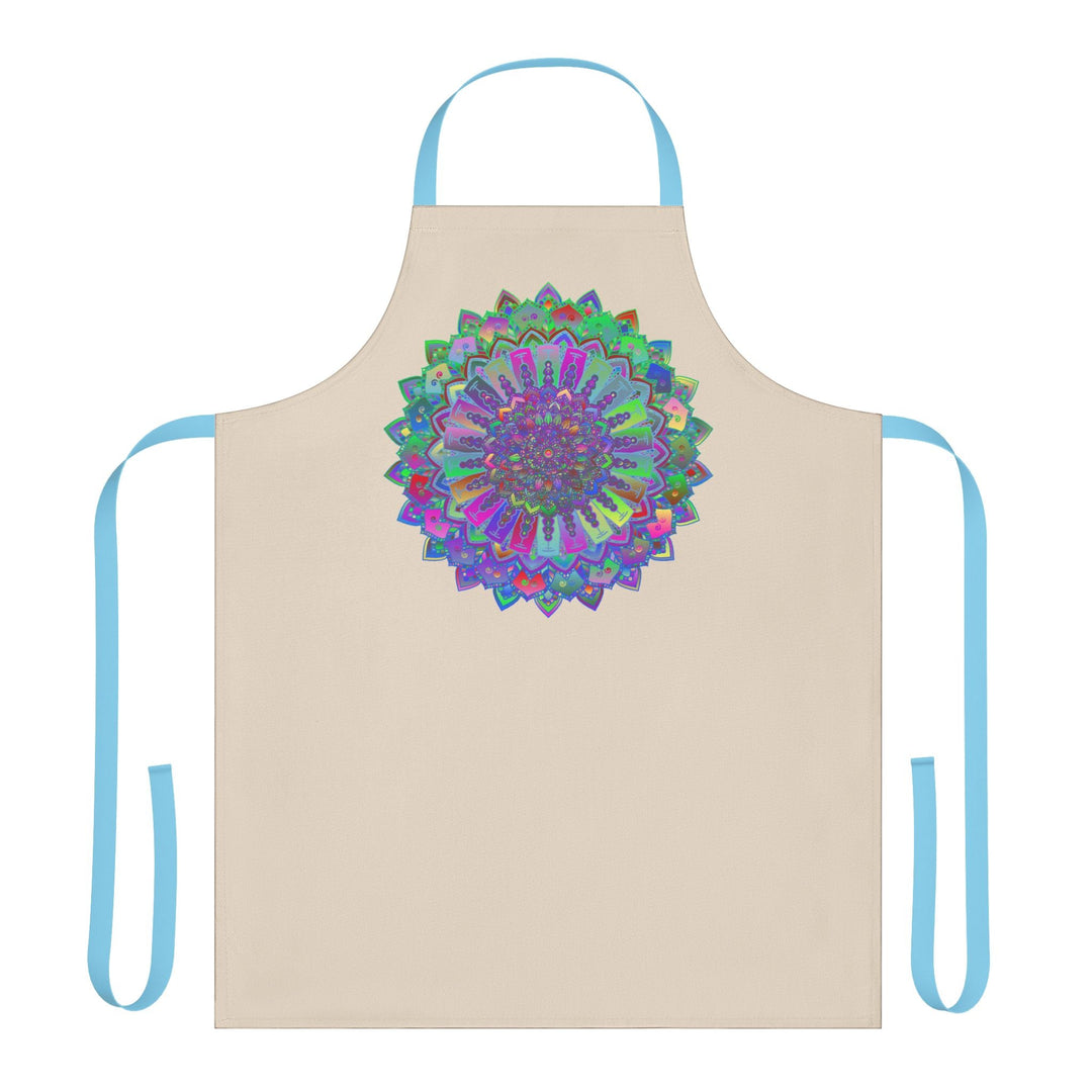 Mandala Art Apron - Colorful Intricate Design All Over Prints - Blululi