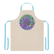 Mandala Art Apron - Colorful Intricate Design All Over Prints - Blululi