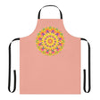 Mandala Art Apron - Colorful Rainbow Design All Over Prints - Blululi