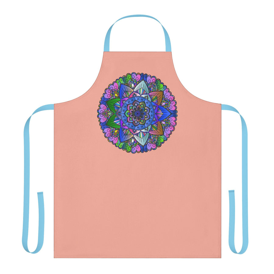 Mandala Art Apron - Colorful & Tranquil All Over Prints - Blululi