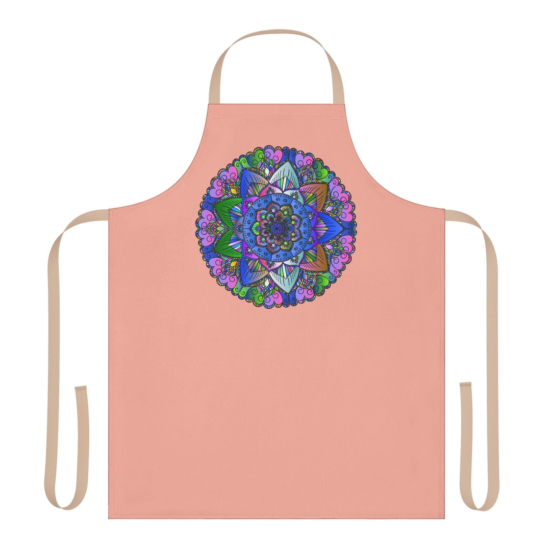 Mandala Art Apron - Colorful & Tranquil All Over Prints - Blululi