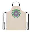 Mandala Art Apron - Colorful & Vibrant All Over Prints - Blululi