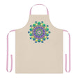 Mandala Art Apron - Colorful & Vibrant All Over Prints - Blululi