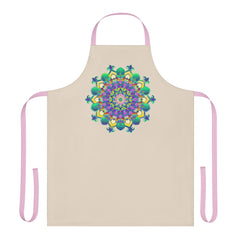 Mandala Art Apron - Colorful & Vibrant All Over Prints - Blululi