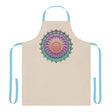 Mandala Art Apron - Hand - Drawn Floral Design All Over Prints - Blululi