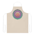Mandala Art Apron - Hand - Drawn Floral Design All Over Prints - Blululi