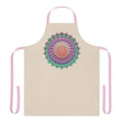 Mandala Art Apron - Hand - Drawn Floral Design All Over Prints - Blululi