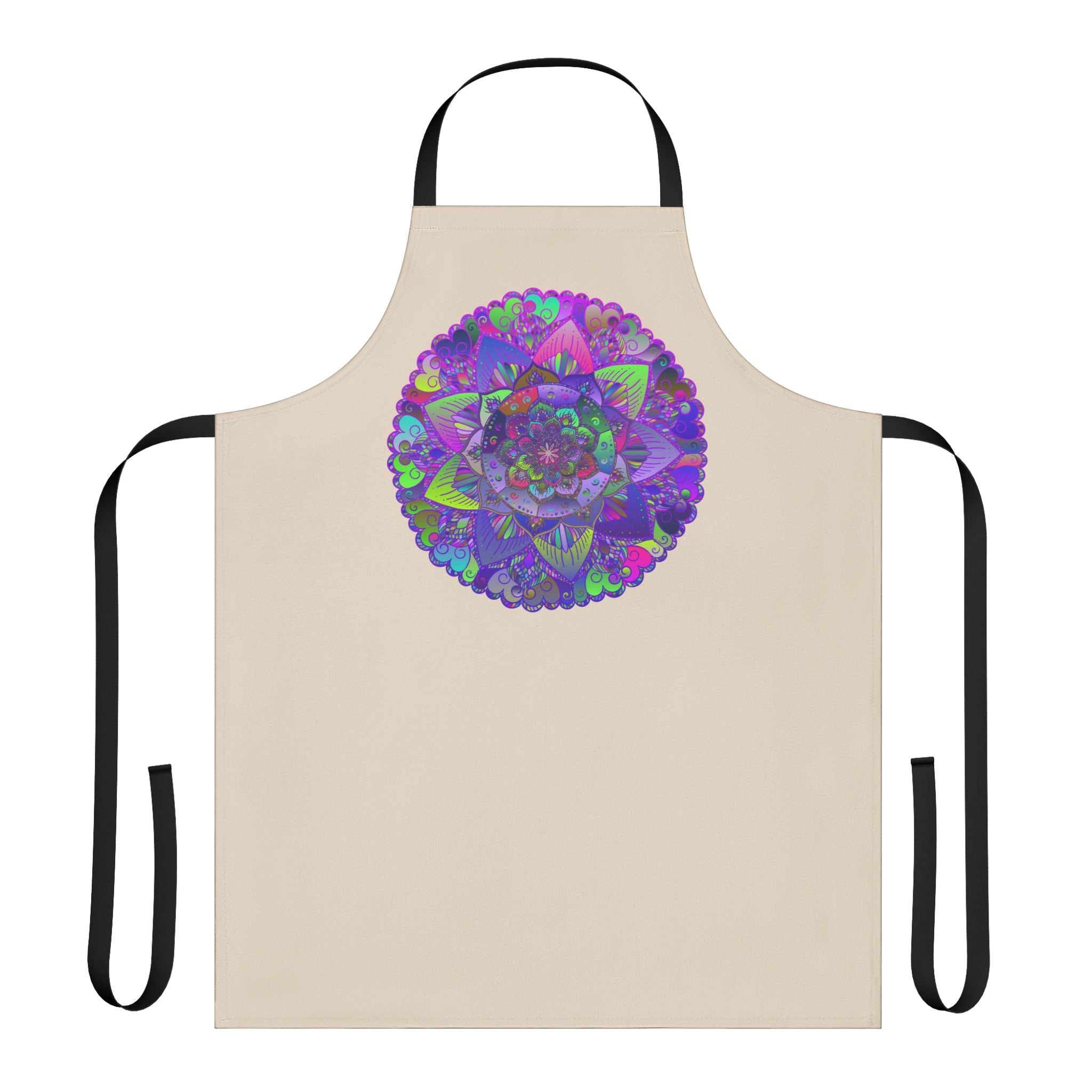 Mandala Art Apron - Intricate & Vibrant All Over Prints - Blululi