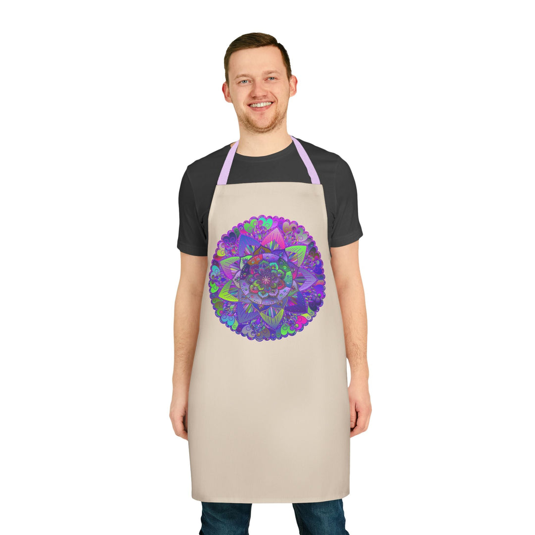 Mandala Art Apron - Intricate & Vibrant All Over Prints - Blululi