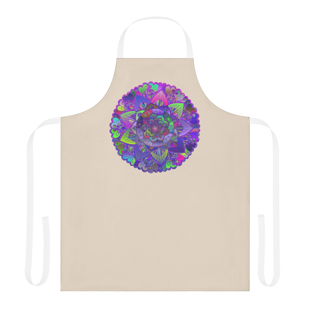 Mandala Art Apron - Intricate & Vibrant All Over Prints - Blululi