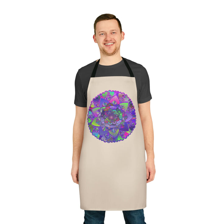 Mandala Art Apron - Intricate & Vibrant All Over Prints - Blululi