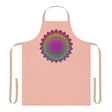 Mandala Art Apron - Peach & Black All Over Prints - Blululi
