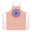 Mandala Art Apron - Peach, Hand - Drawn All Over Prints - Blululi