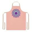Mandala Art Apron - Peach, Hand - Drawn All Over Prints - Blululi