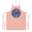 Mandala Art Apron - Peach, Hand - Drawn Design All Over Prints - Blululi