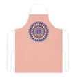 Mandala Art Apron - Peach - Kitchen Decor All Over Prints - Blululi